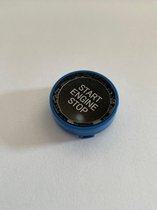 Bouton de démarrage bleu Diamond cristal adapté pour BMW E87 E60 E61 E83 E84 E89 E90 E91 E92 E93 X1 X3 X5 X6 Z4 Look bouton d'arrêt rouge rouge