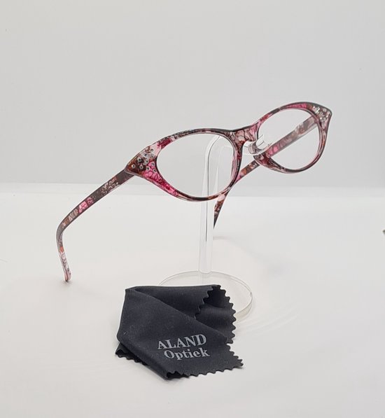 Dames gevlekte leesbril +4.0 / Leesbril op sterkte +4,0 / Leuke trendy  dames montuur... | bol.com