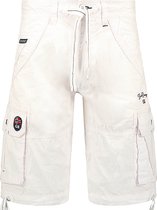 Geographical Norway Korte Broek Private Wit - XL