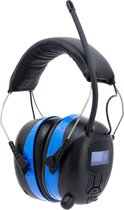 Protection auditive Soul Taine avec Radio - DAB + - Cache-oreilles avec entrée Bluetooth et AUDIO - Rechargeable - Sac inclus - Blauw | EAR-20-W