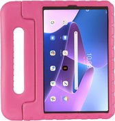 Housse pour tablette Kinder Lenovo Tab M10 Plus (3e génération) - Just in Case où - Rose uni - Mousse EVA