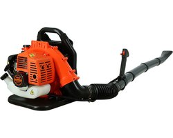 Kibani Benzine Bladblazer 42.7 cc / 1.7 pk - Luchtsnelheid 252 km/h - 1250W - Ruggedrager - Bladblazers