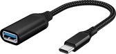 Vues USB-C naar USB-A adapter OTG Converter USB 3.0 | USB C to USB A HUB | Verloop - Zwart