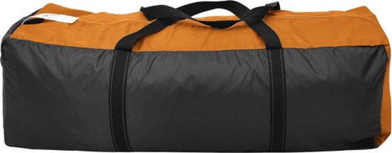 vidaXL Tent 6-persoons grijs en oranje van Vidaxl — afbeelding 4