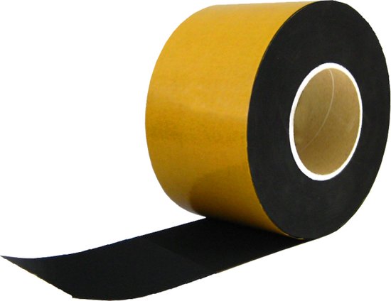 Beko TERRASYS Bande De Découplage EPDM 65x1mm – 10m – Autocollant – Antidérapant Et Isolation Phonique