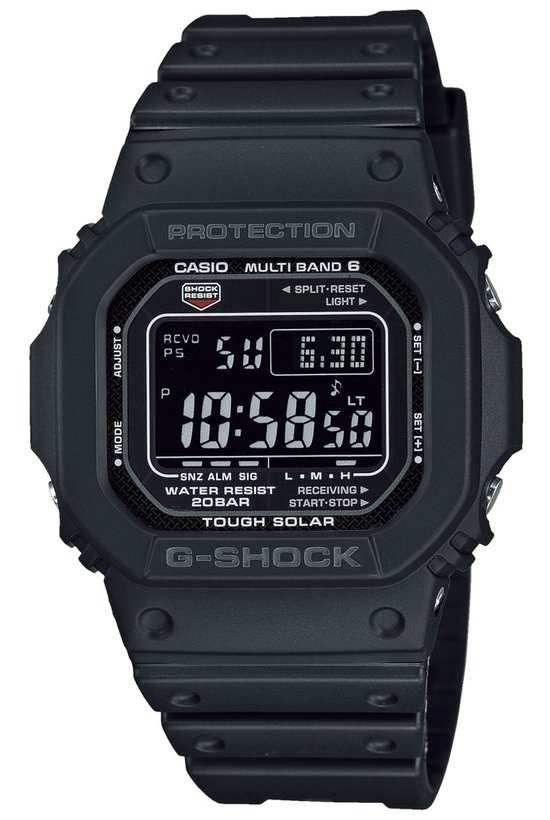 Casio G-Shock GW-M5610U-1BER Horloge Zwart - Ø 35 mm
