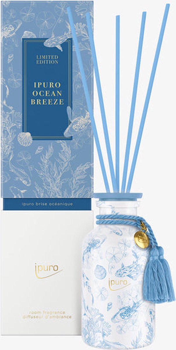 Goedkoopste ipuro Limited Edition Ocean Breeze geurverspreider Geurfles Blauw
