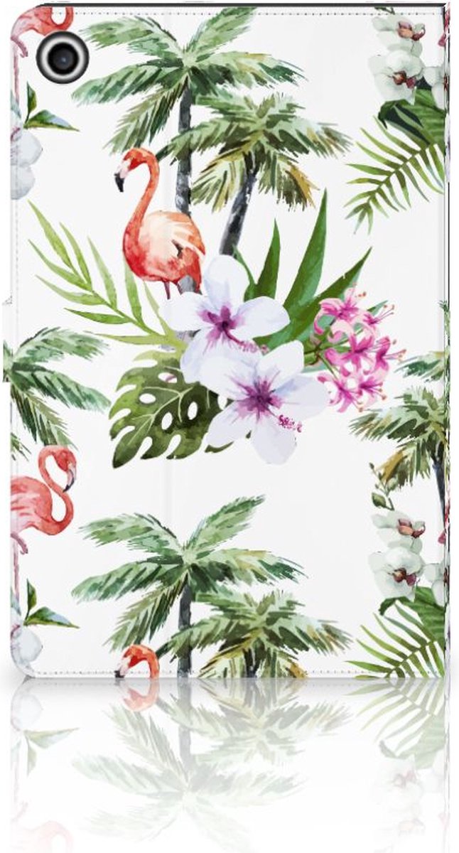 Lenovo Tab M10 Plus 3rd Gen 10.6 inch Flip Case Flamingo Palms