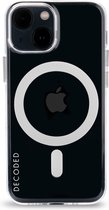 DECODED Clear Case Back Cover - iPhone 13 Mini - Doorzichtig Hoesje - Magnetische Technologie van Apple - Transparant