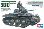 Tamiya Char léger allemand Panzerkampfwagen 38 (t) Ausf. E/ F + Munitions par colle Mig