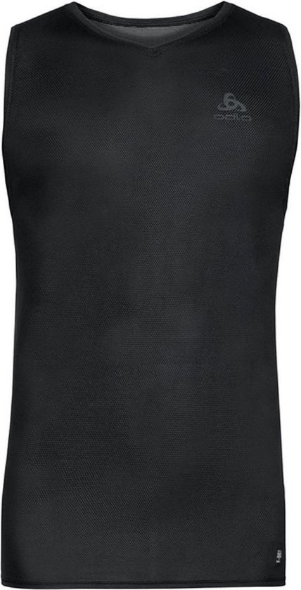 Odlo Top V-Neck Singlet 2-Pack Heren - thermoshirts - zwart - Mannen
