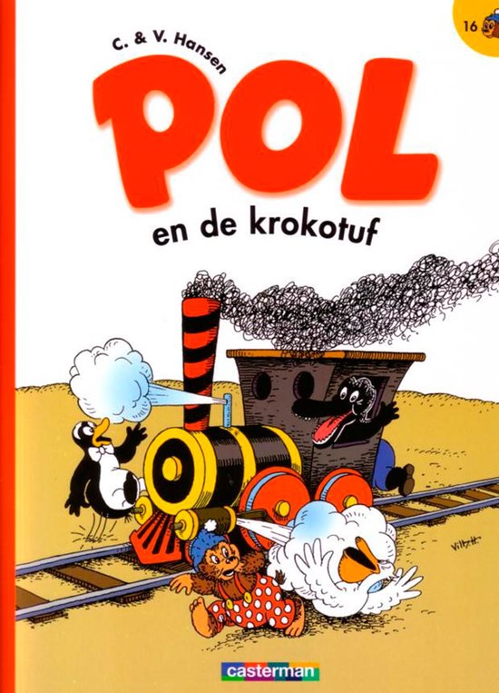 Cover van het boek 'Pol en de krokotuf' van C. Hansen