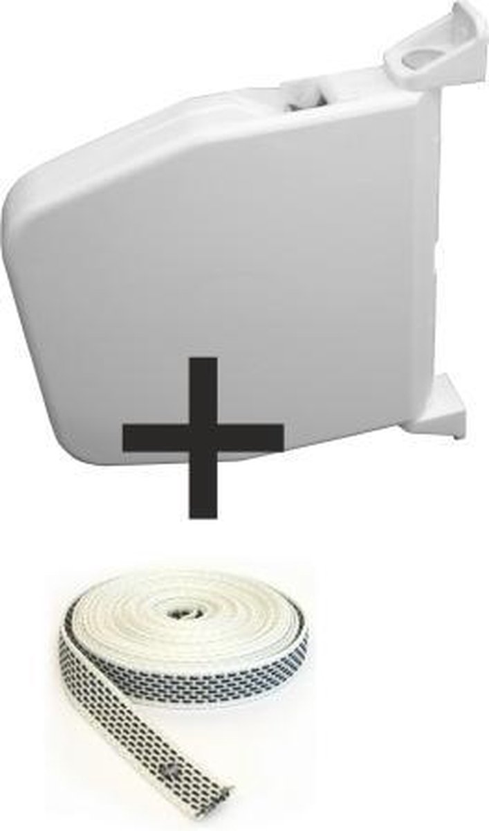 Selve bandopwinder Inclusief 5 meter Zwart/Wit Rolluikband - Met 5M Band