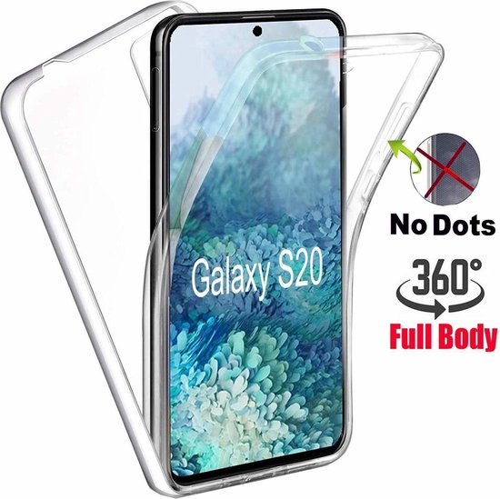 Samsung Galaxy S20 Hoesje 360Â° TPU 2 in 1 Case Transparant | bol.com