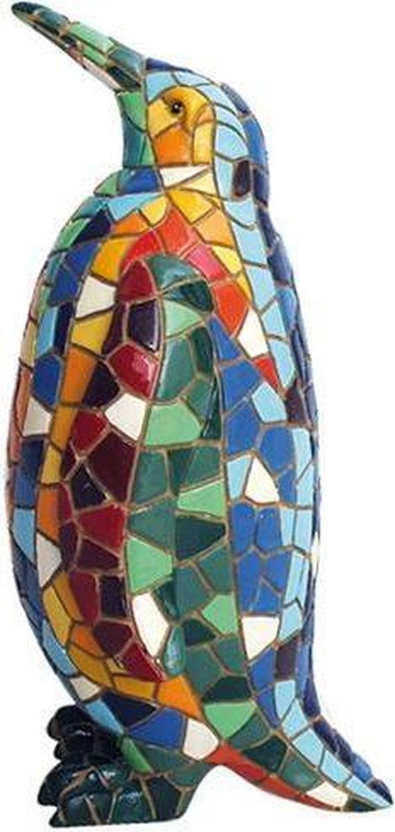 Pinguin (twee groottes) - Barcino mozaiek Gaudi style