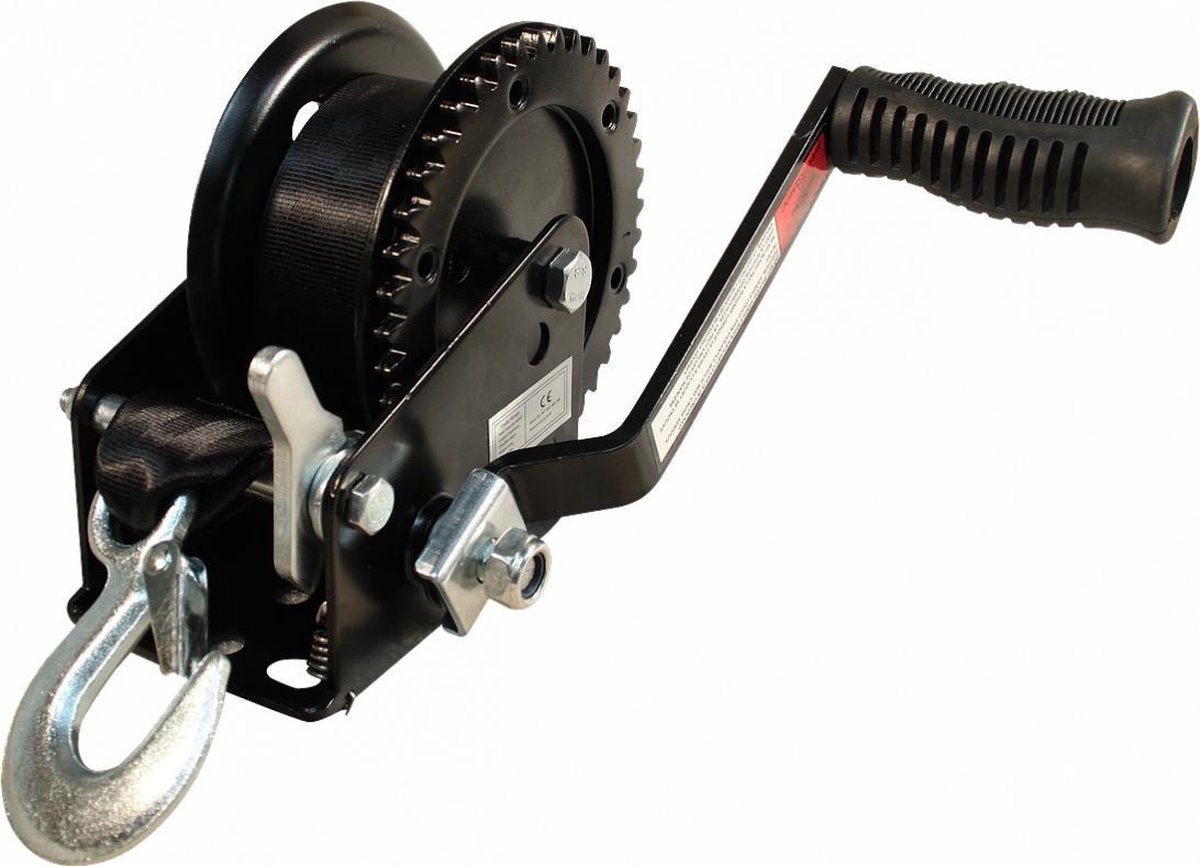 Ongeremde handlier - 540/270 kg - inclusief lierband en lasthaak - 4:1