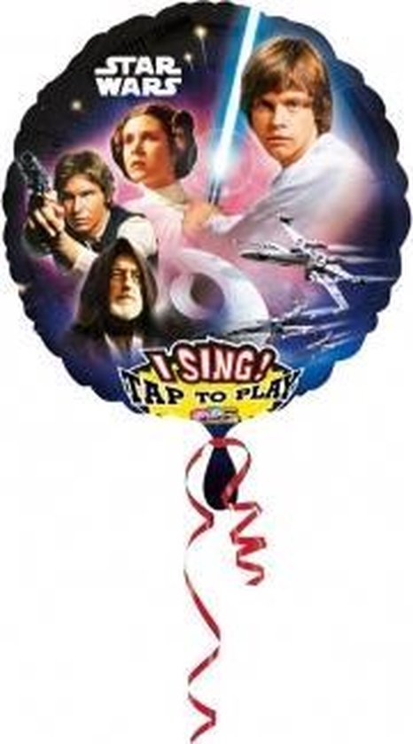 Sing-A-Tune Star Wars Foil Balloon P75 Packaged 71 x 71 cm