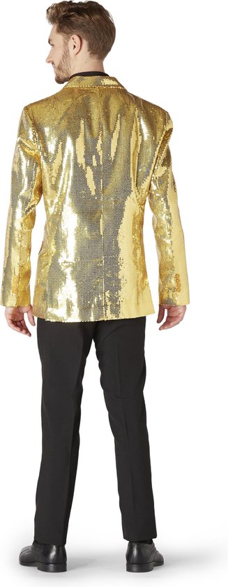 - Sequins Gold - Heren Carnavals Jasje Goud - Maat L bol.com