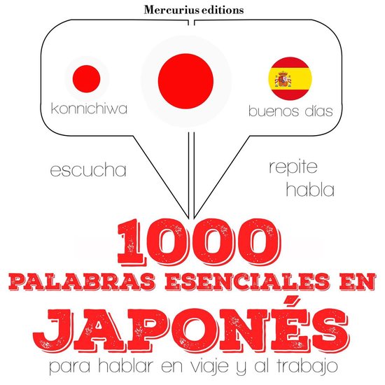 1000 palabras esenciales en japonés - cover