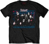 Slipknot - WANYK Glitch Group Heren T-shirt - M - Zwart