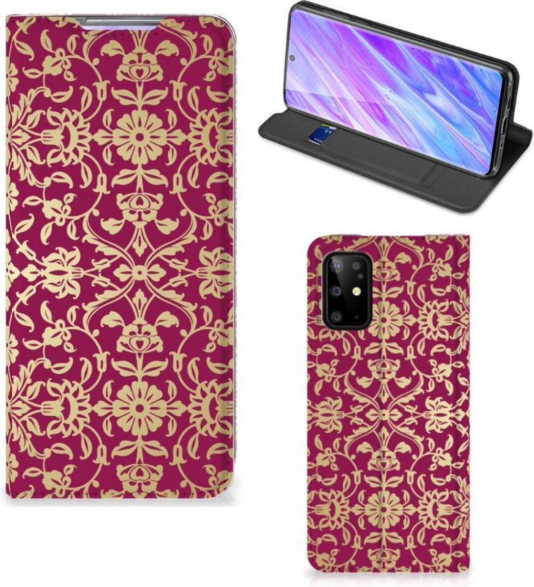Telefoon Hoesje Samsung Galaxy S20 Plus Barok Pink