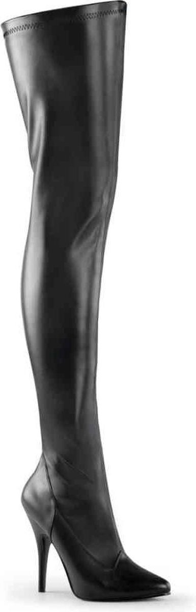 EU 42,5 = US 12 | SEDUCE-3000 | 5 Plain Stretch Thigh Boot