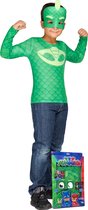 VIVING COSTUMES / JUINSA - Gekko PJ Masks kostuum voor kinderen - 110/116 (5-6 jaar)