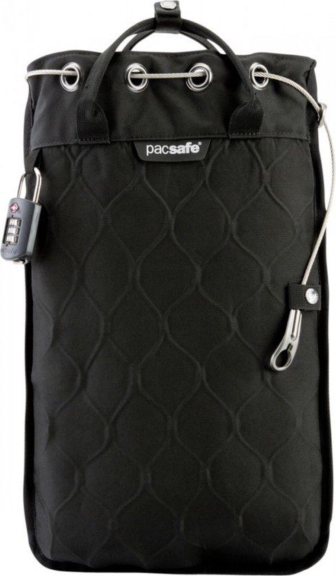 Pacsafe Travelsafe 5L GII-Anti diefstal Portable Safe-5 L-Zwart (Black) cadeau geven
