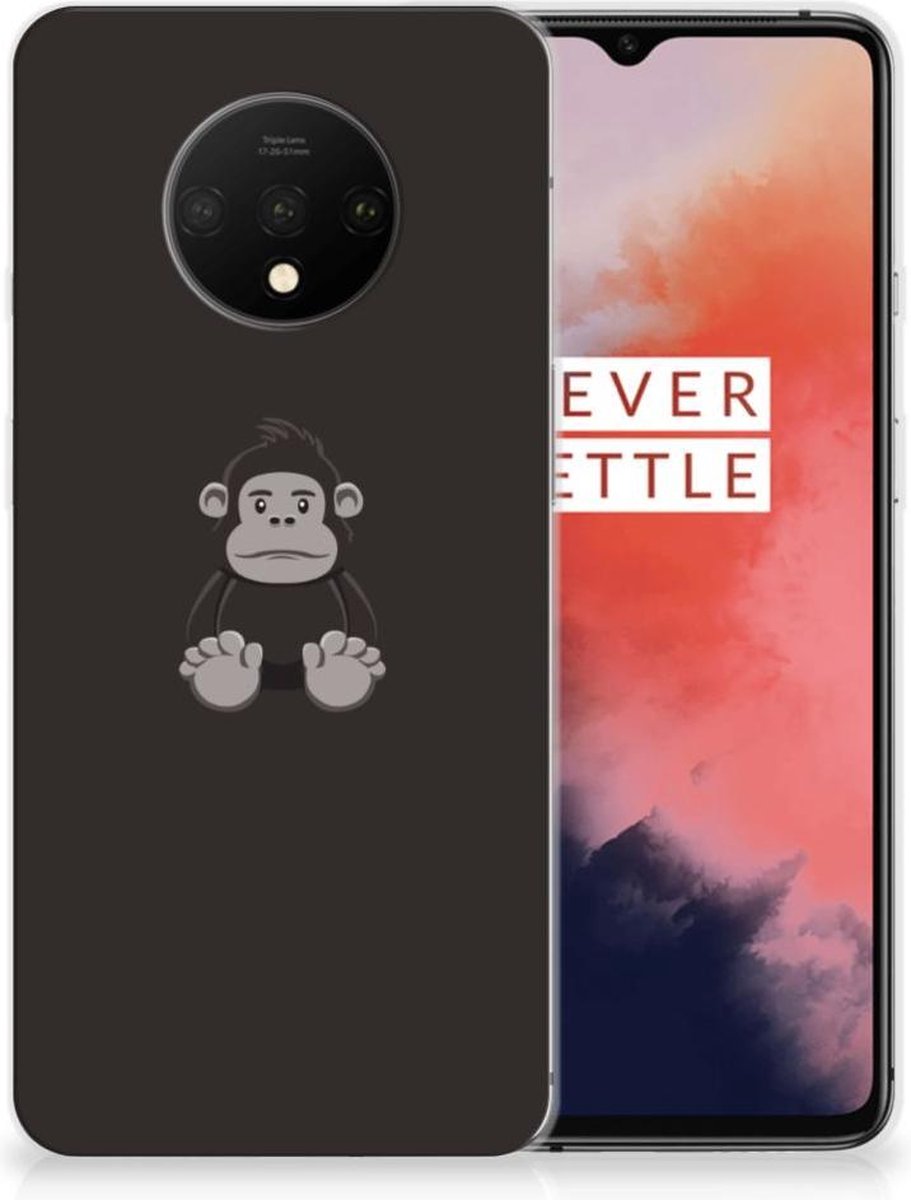 OnePlus 7T Telefoonhoesje met Naam Gorilla