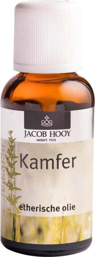 Schijn machine Kritiek Jacob Hooy Essentiële Olie Kamfer 30ML | bol.com