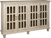 Klassieke dressoir | Oud wit | 4 drs. | 177x38x102