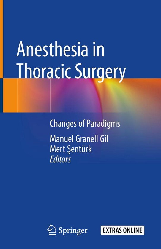Anesthesia in Thoracic Surgery - cover