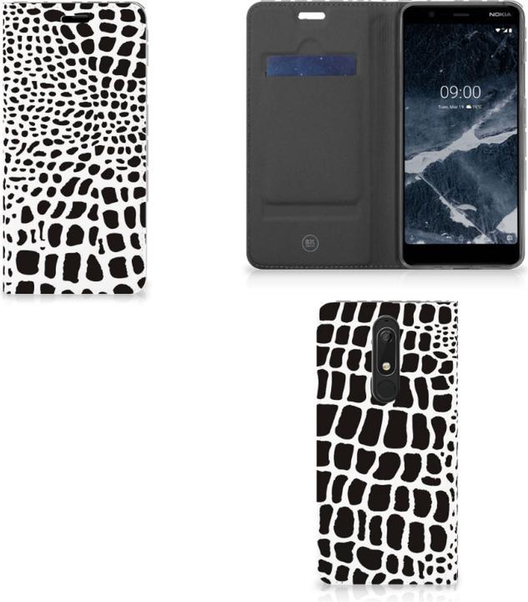 Nokia 5.1 (2018) Hoesje maken Slangenprint