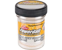 Berkley Powerbait - Mallow Glow Red Fleck - Wit