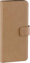 Xqisit Wallet case Viskan flap pashouder booklet iPhone 6 Plus 6s Plus 7 Plus 8 Plus - Beige