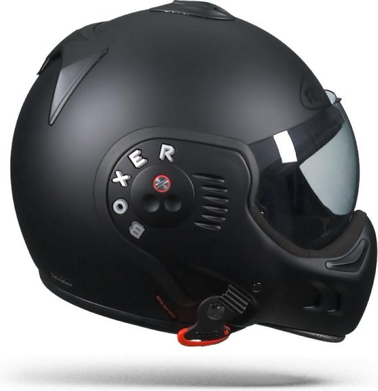 Bol Com Roof Boxer V Full Zwart Systeemhelm Motorhelm Maat M