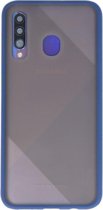Samsung Galaxy A50 Hoesje Hard Case Backcover Telefoonhoesje Blauw