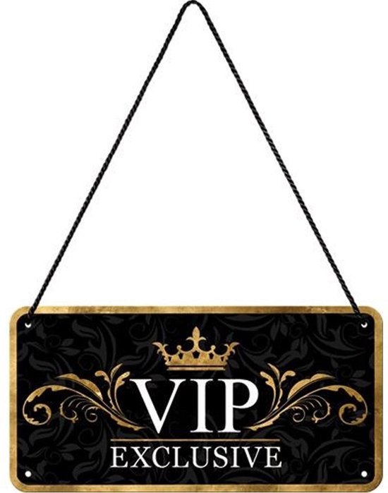 Nostalgic Art Metalen bord Hanging VIP Exclusive