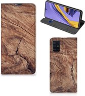 Book Wallet Case Geschikt voor Samsung Galaxy A51 Tree Trunk