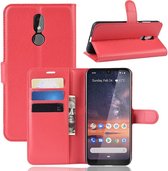 Book Case - Nokia 3.2 Hoesje - Rood