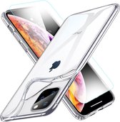 MMOBIEL Screenprotector en Siliconen TPU Beschermhoes voor iPhone 11 Pro Max - 6.5 inch 2019