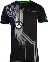 Xbox Heren Tshirt -2XL- The System Zwart