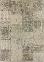 Patchwork Vloerkleed Dices - Beige Fields 120x170 cm