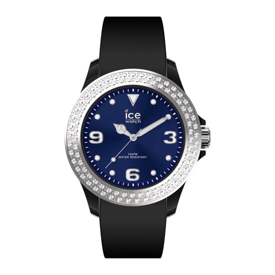 Ice-Watch IW017236 Horloge - Siliconen - Zwart - âˆ… 35 mm