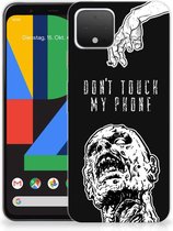 Silicone-hoesje Google Pixel 4 Zombie
