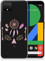 Google Pixel 4 XL Telefoonhoesje met Naam Boho Dreamcatcher