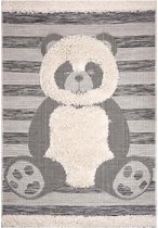Kinderkleed Teddy Bear Charles - crème/grijs 120x170 cm