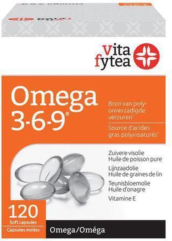 Duidelijk maken pols onduidelijk Vita Fytea Omega 3 6 9 60 St | bol.com