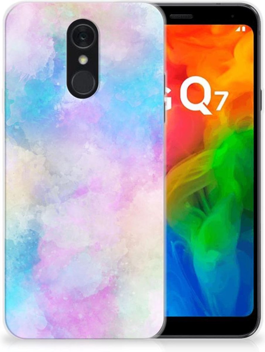 Hoesje maken LG Q7 Watercolor Light