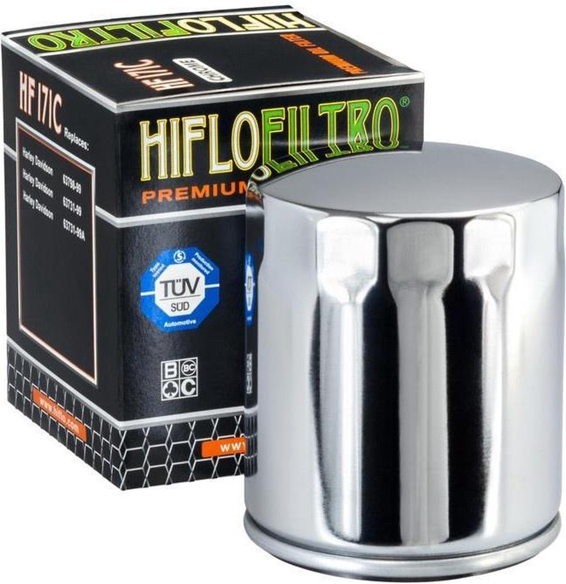 hiflofiltro oliefilter voor buell 1200 m2 cyclone motor 1997 tot 2002 hf171c / 63731-99 /a 63798-99 nieuw